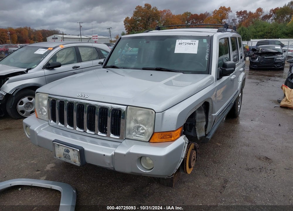 2008 JEEP COMMANDER LIMITED VIN: 1J8HG58N68C124949
