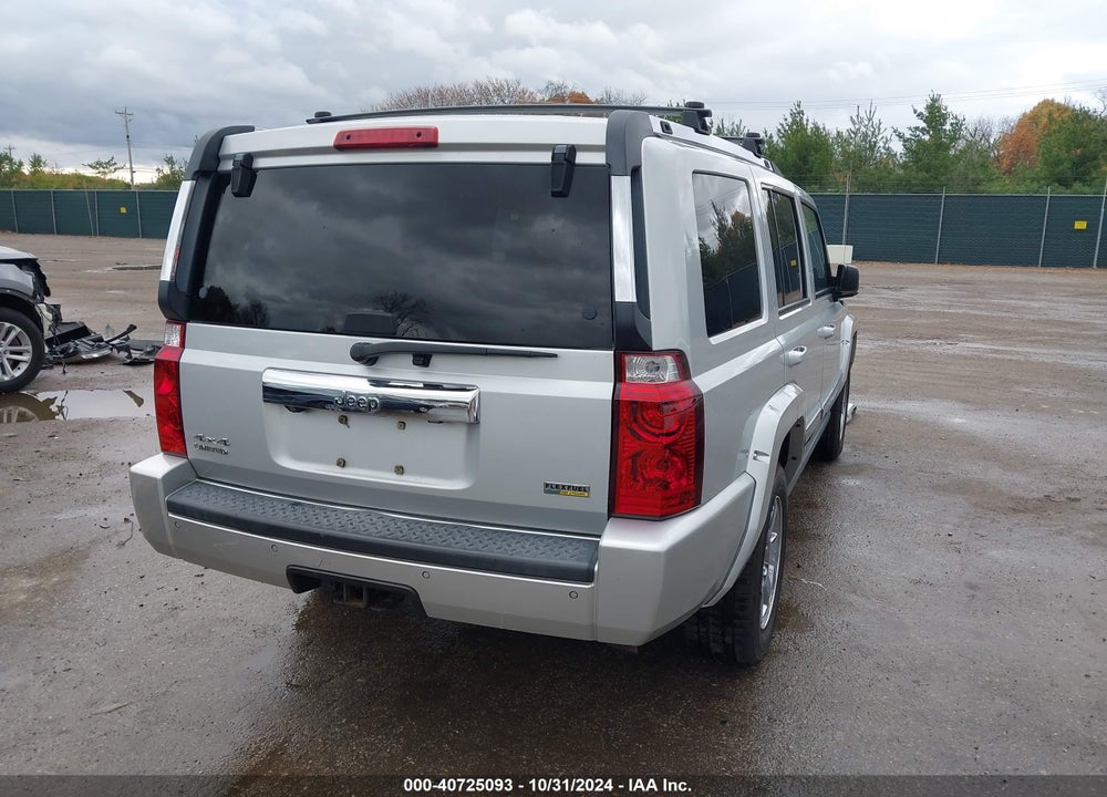 2008 JEEP COMMANDER LIMITED VIN: 1J8HG58N68C124949