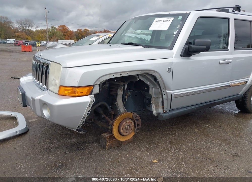 2008 JEEP COMMANDER LIMITED VIN: 1J8HG58N68C124949