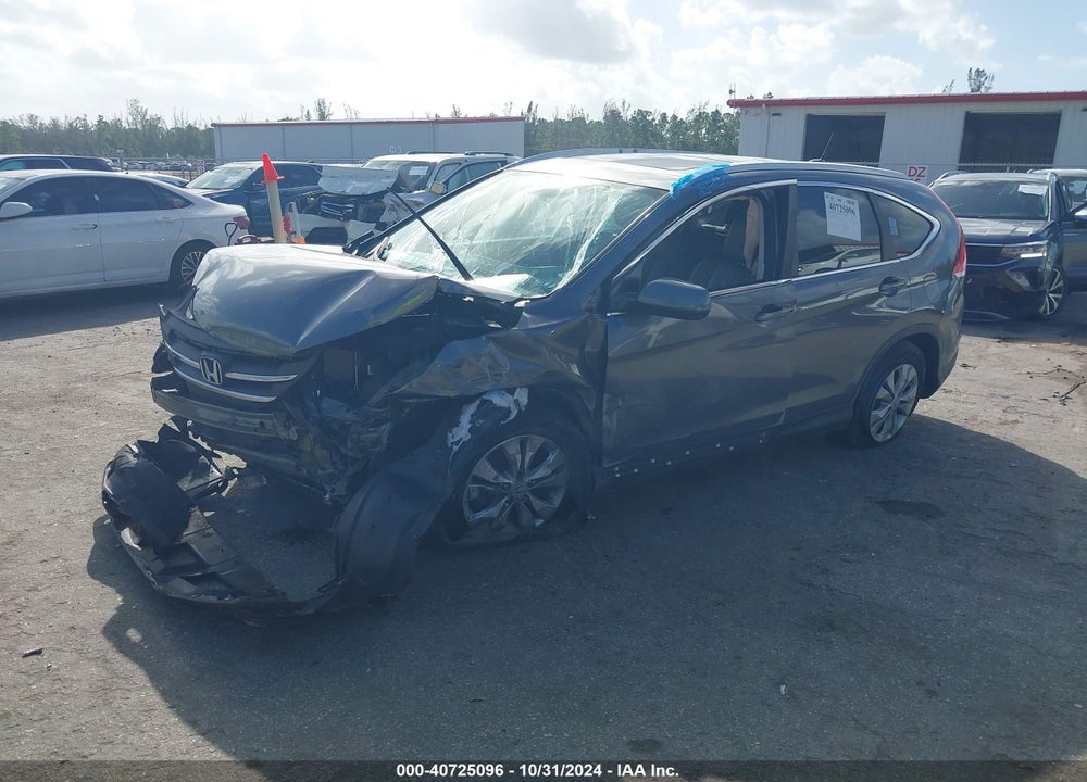 2014 HONDA CR-V EX-L VIN: 2HKRM4H7XEH665292