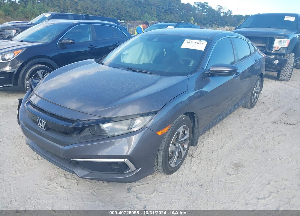 2019 HONDA CIVIC LX VIN: 19XFC2F65KE029609
