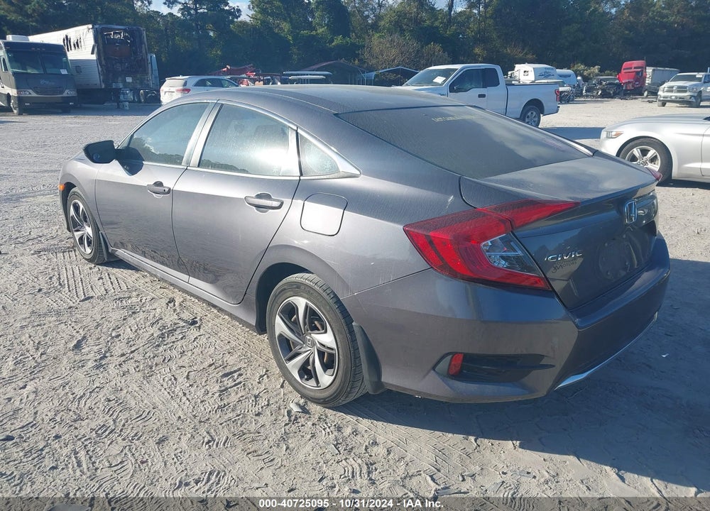 2019 HONDA CIVIC LX VIN: 19XFC2F65KE029609
