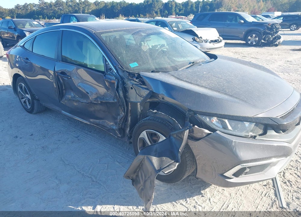 2019 HONDA CIVIC LX VIN: 19XFC2F65KE029609