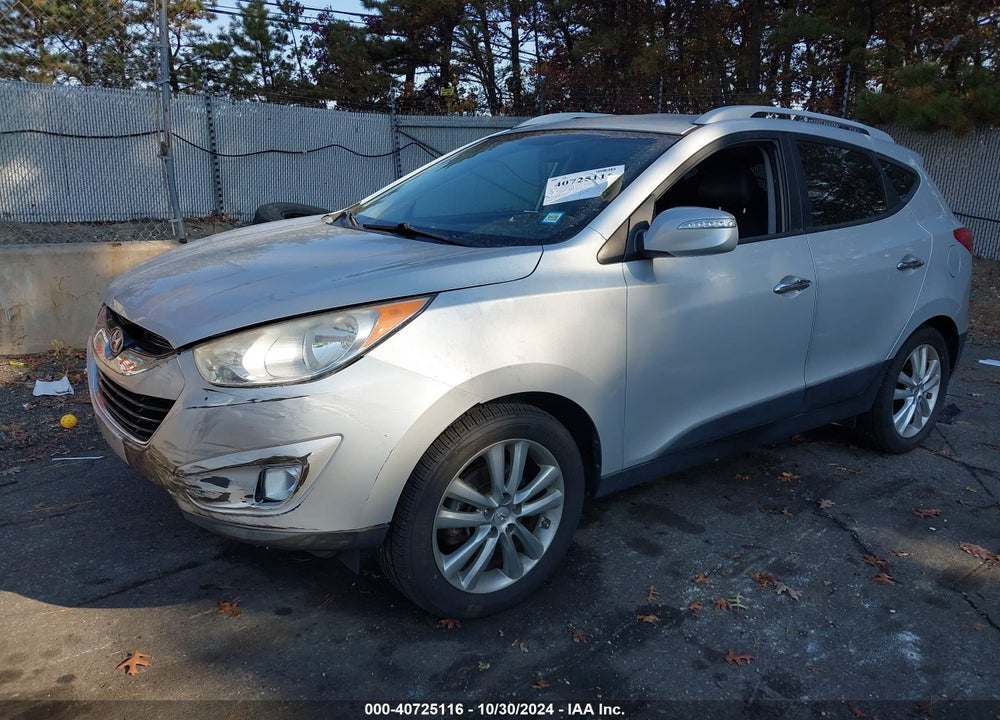 2012 HYUNDAI TUCSON LIMITED VIN: KM8JU3AC9CU513033