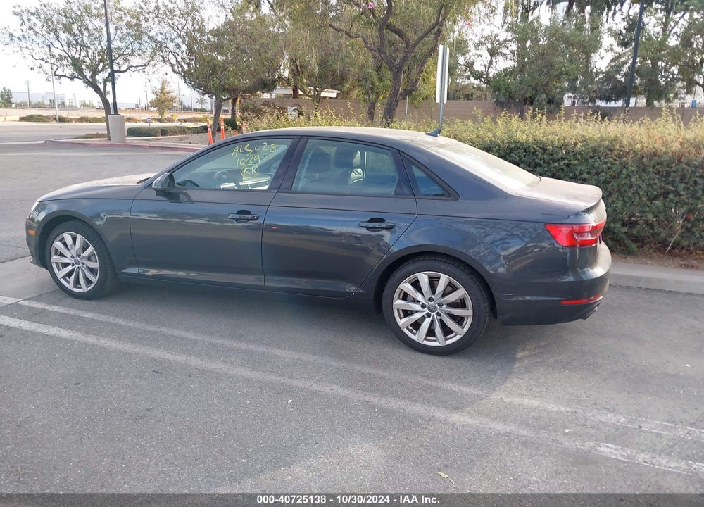 2017 AUDI A4 2.0T PREMIUM VIN: WAUGNAF49HN020162