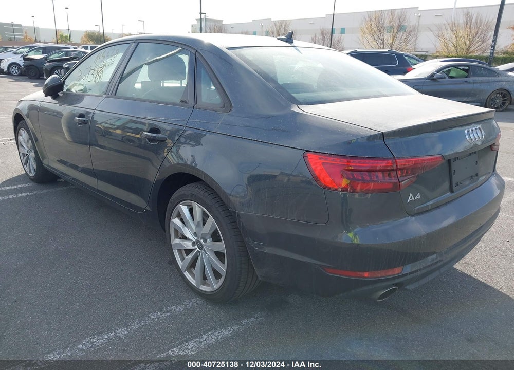 2017 AUDI A4 2.0T PREMIUM VIN: WAUGNAF49HN020162