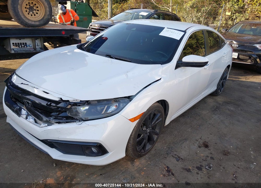 2019 HONDA CIVIC VIN: 2HGFC2F82KH545109