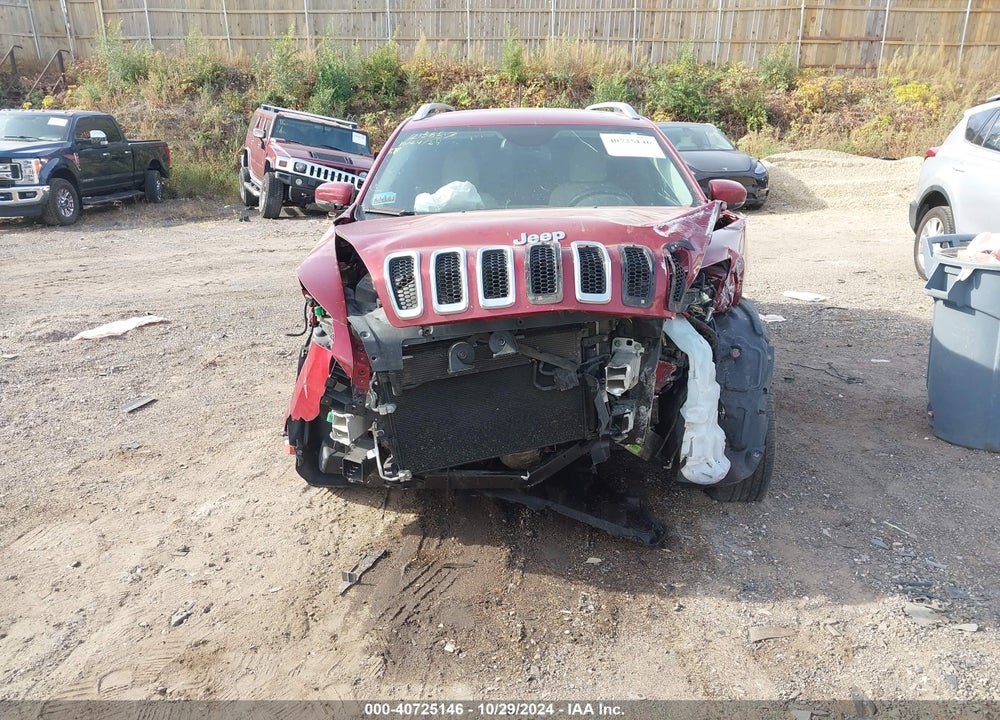 2017 JEEP CHEROKEE LATITUDE 4X4 VIN: 1C4PJMCS5HW544762