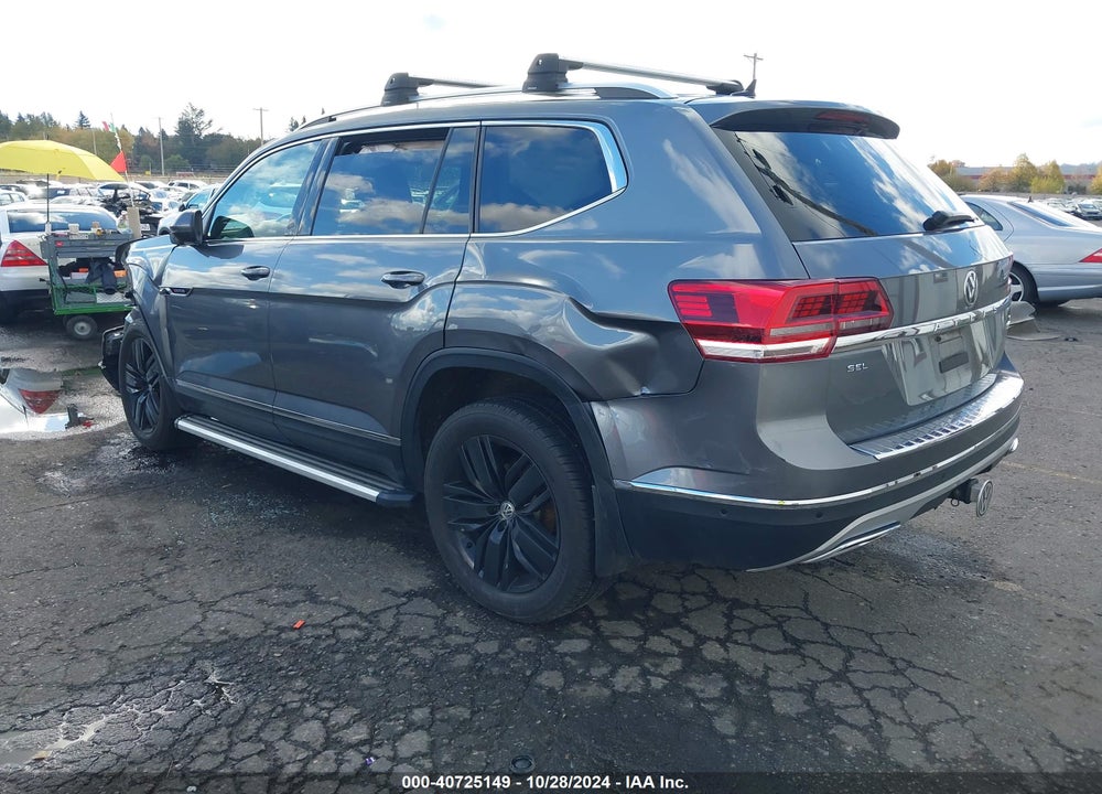 2019 VOLKSWAGEN ATLAS 3.6L V6 SEL PREMIUM VIN: 1V2NR2CA1KC551078