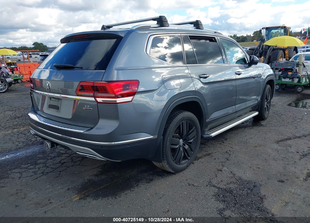 2019 VOLKSWAGEN ATLAS 3.6L V6 SEL PREMIUM VIN: 1V2NR2CA1KC551078