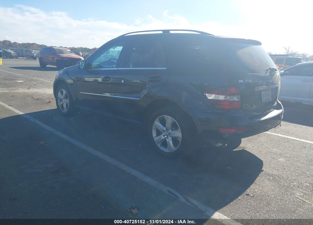2011 MERCEDES-BENZ ML 350 BLUETEC 4MATIC VIN: 4JGBB2FB9BA646394