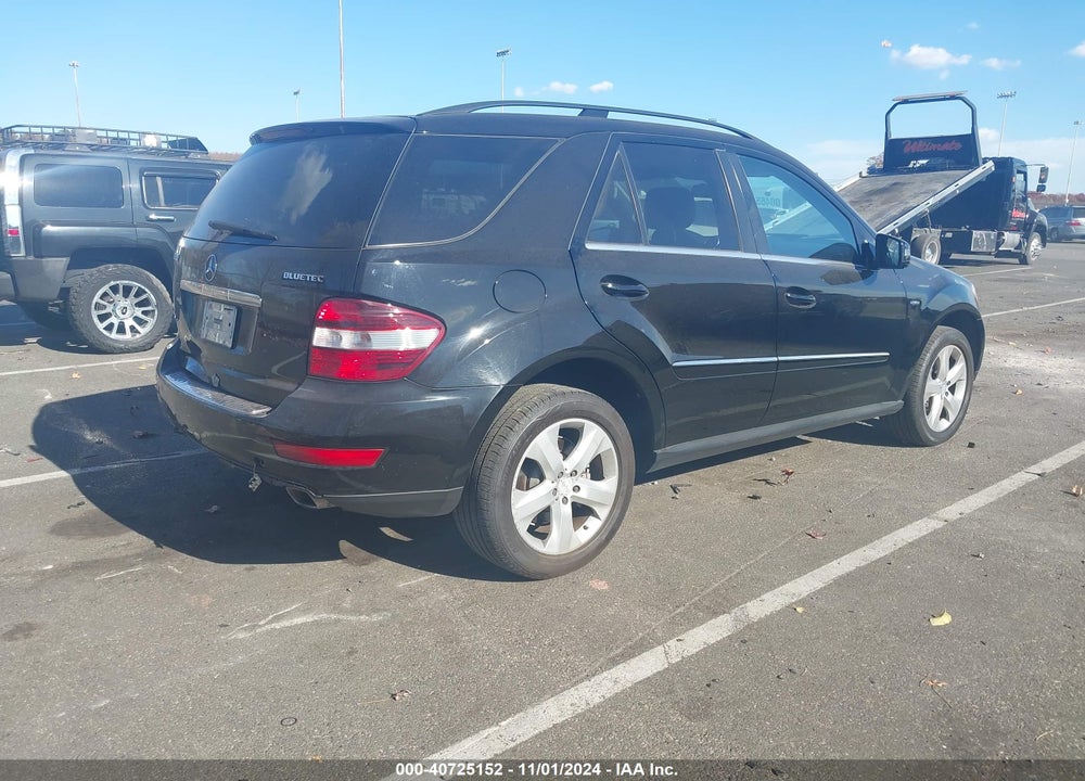 2011 MERCEDES-BENZ ML 350 BLUETEC 4MATIC VIN: 4JGBB2FB9BA646394