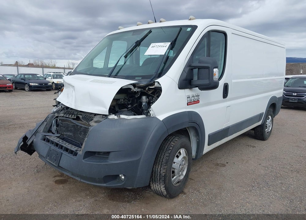 2014 RAM PROMASTER 1500 LOW ROOF VIN: 3C6TRVAG5EE107532
