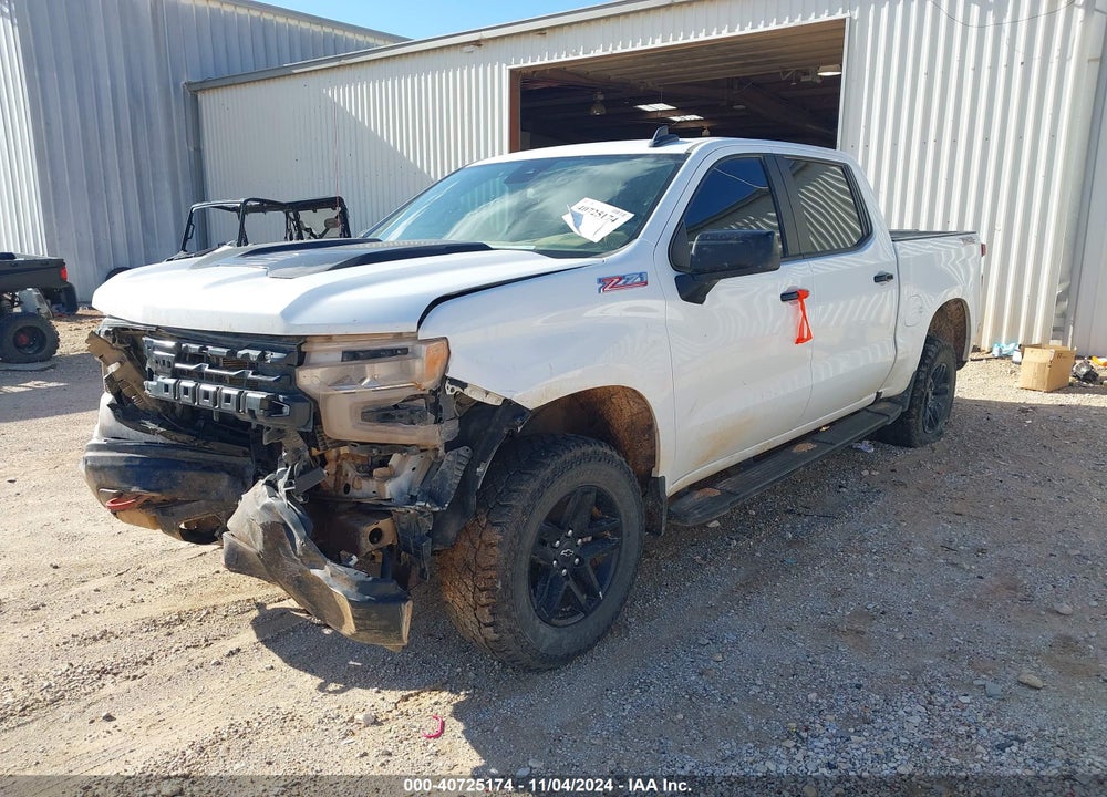 2023 CHEVROLET SILVERADO 1500 4WD SHORT BED LT TRAIL BOSS VIN: 3GCUDFED1PG252981