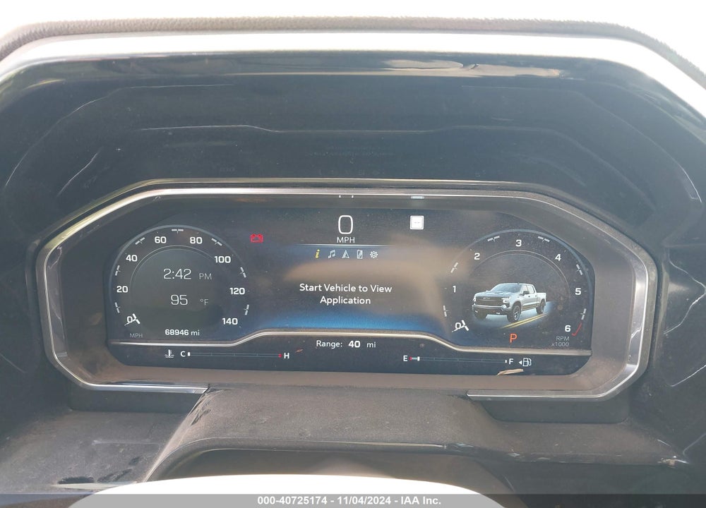2023 CHEVROLET SILVERADO 1500 4WD SHORT BED LT TRAIL BOSS VIN: 3GCUDFED1PG252981