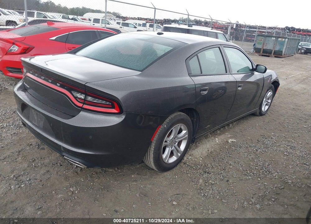 2022 DODGE CHARGER SXT RWD VIN: 2C3CDXBG9NH239414