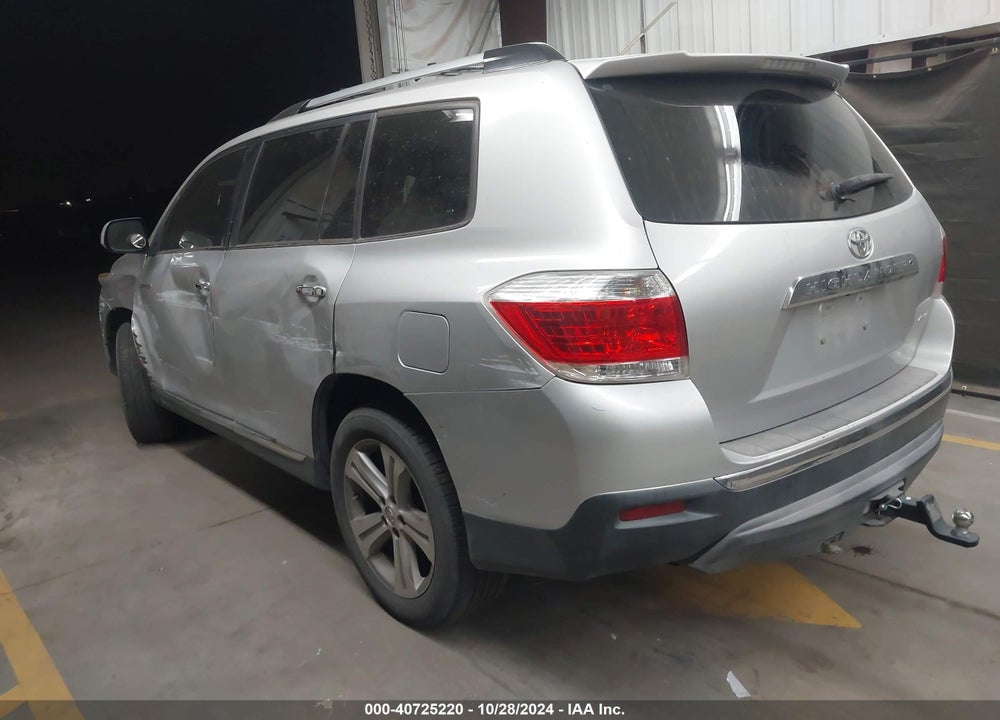 2012 TOYOTA HIGHLANDER LIMITED V6 VIN: 5TDDK3EH0CS154415