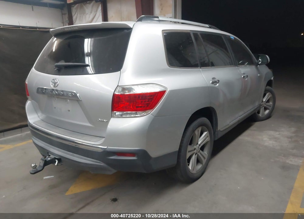 2012 TOYOTA HIGHLANDER LIMITED V6 VIN: 5TDDK3EH0CS154415