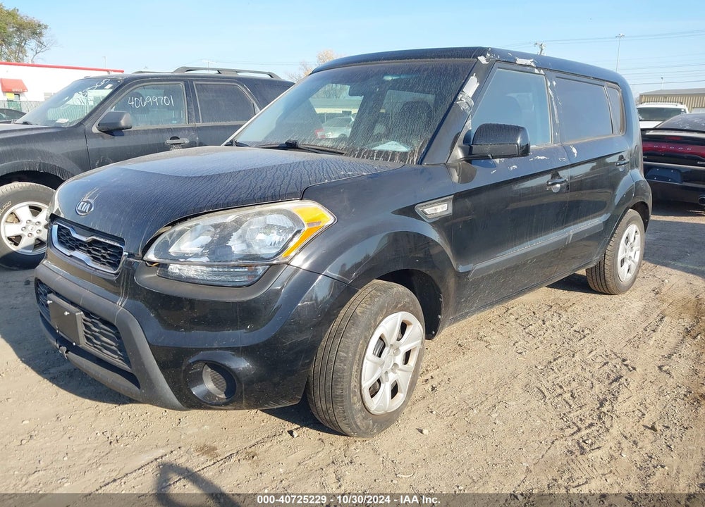 2012 KIA SOUL VIN: KNDJT2A5XC7407790