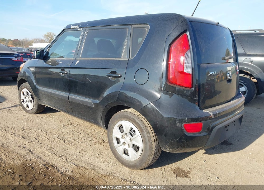 2012 KIA SOUL VIN: KNDJT2A5XC7407790