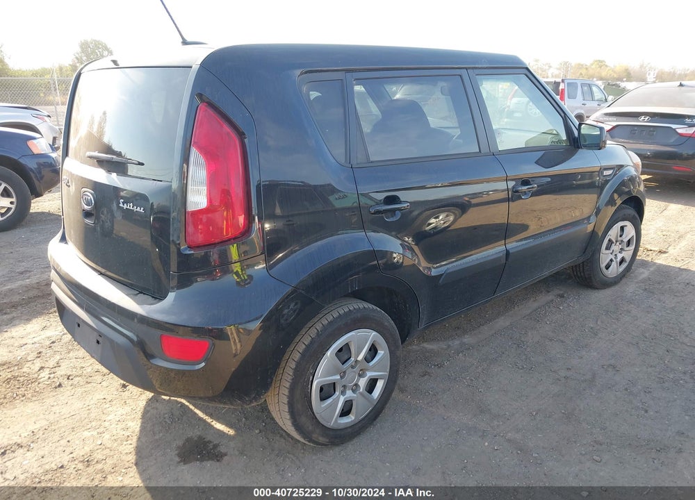 2012 KIA SOUL VIN: KNDJT2A5XC7407790