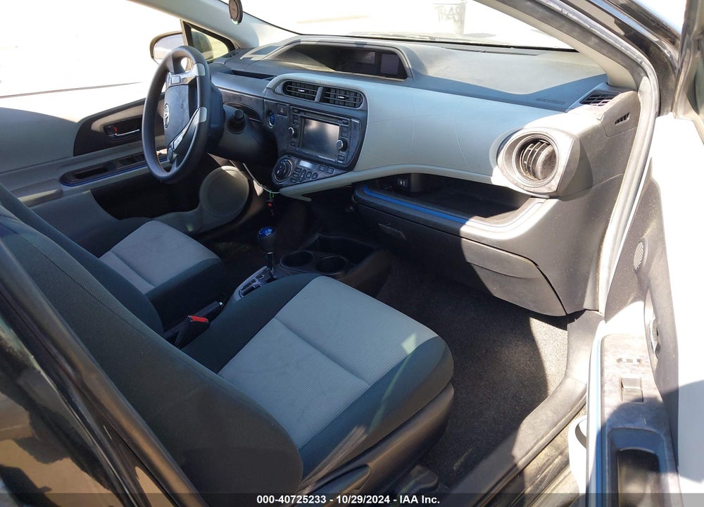 2012 TOYOTA PRIUS C THREE VIN: JTDKDTB34C1501896