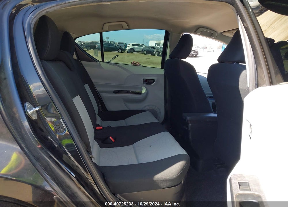 2012 TOYOTA PRIUS C THREE VIN: JTDKDTB34C1501896