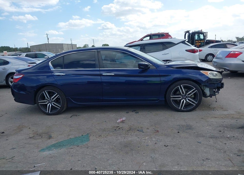 2017 HONDA ACCORD SPORT SE VIN: 1HGCR2F17HA172838