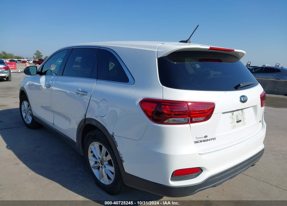 2020 KIA SORENTO 2.4L LX VIN: 5XYPG4A32LG689998