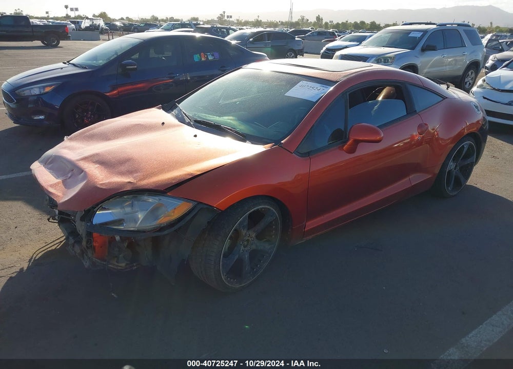 2006 MITSUBISHI ECLIPSE GT VIN: 4A3AK34T96E056158