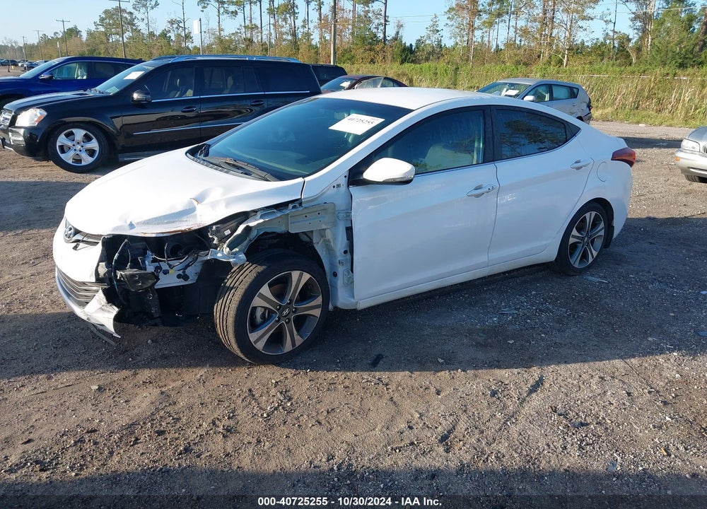 2016 HYUNDAI ELANTRA SPORT VIN: KMHDH4AH1GU488251