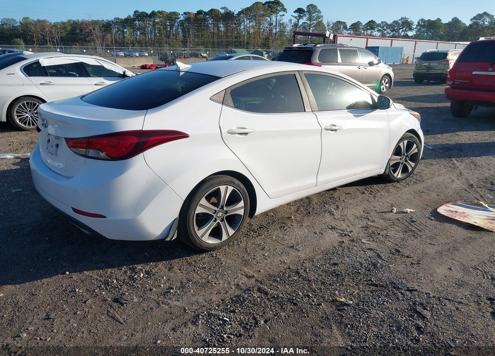 2016 HYUNDAI ELANTRA SPORT VIN: KMHDH4AH1GU488251