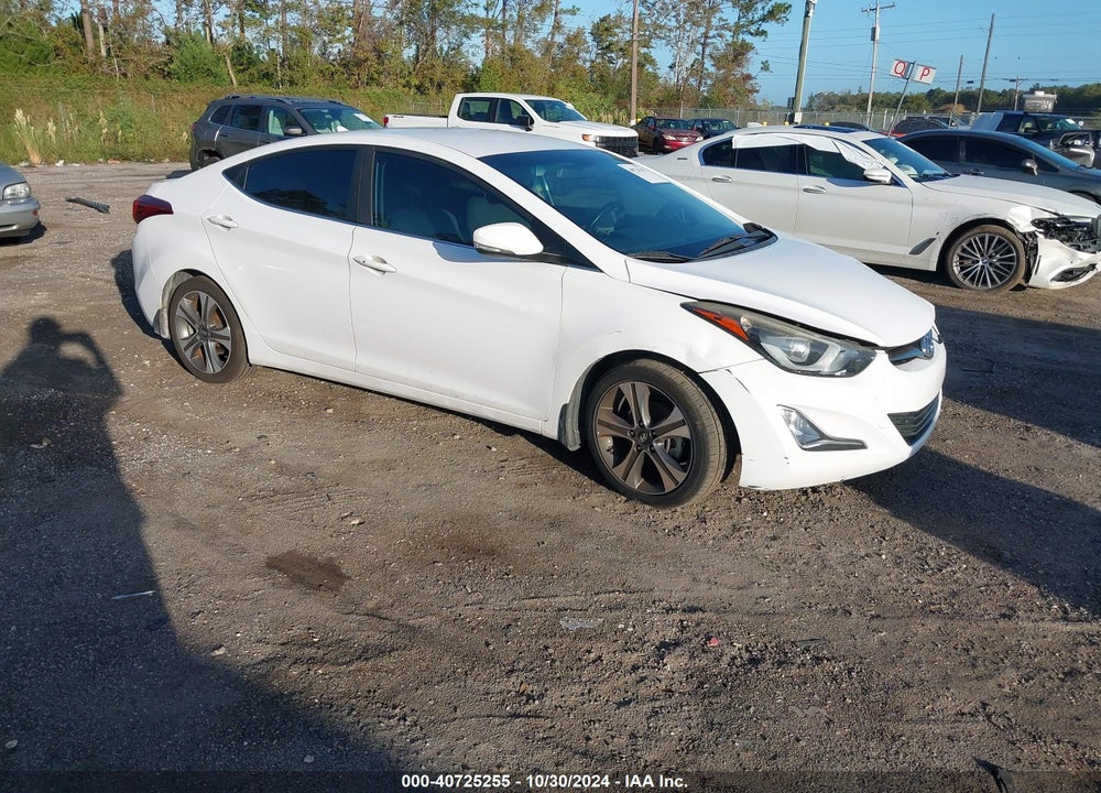 2016 HYUNDAI ELANTRA SPORT VIN: KMHDH4AH1GU488251