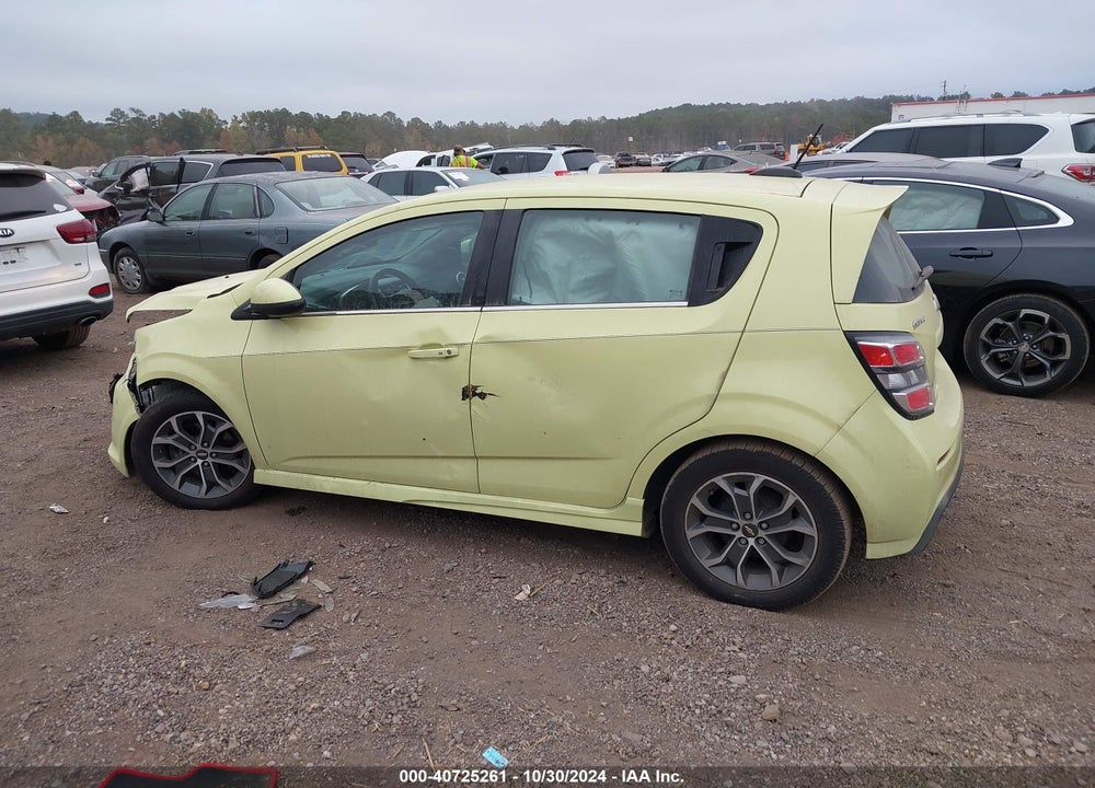 2017 CHEVROLET SONIC VIN: 1G1JD6SH2H4111466