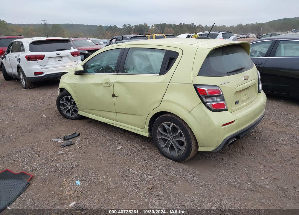 2017 CHEVROLET SONIC VIN: 1G1JD6SH2H4111466