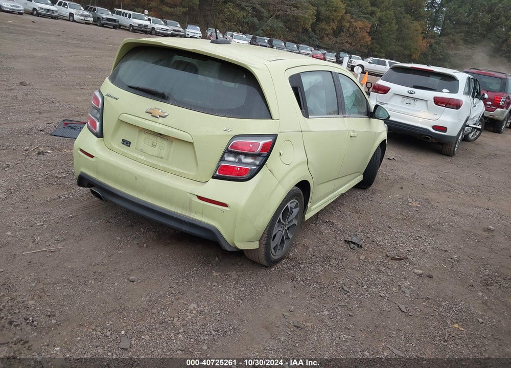 2017 CHEVROLET SONIC VIN: 1G1JD6SH2H4111466