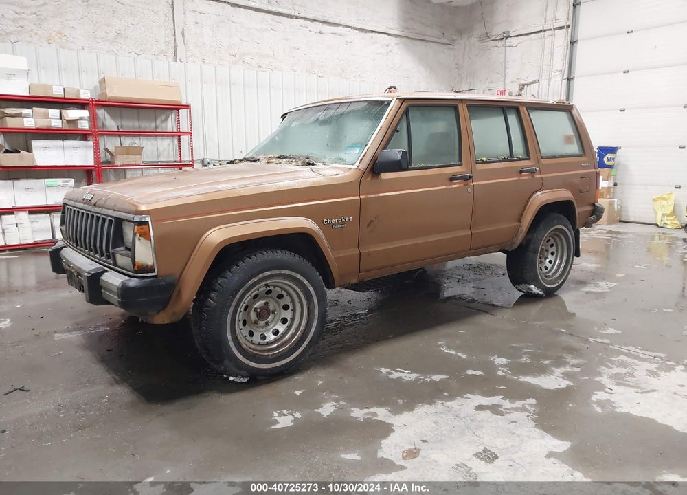 1985 JEEP CHEROKEE PIONEER VIN: 1JCUL7829FT070156