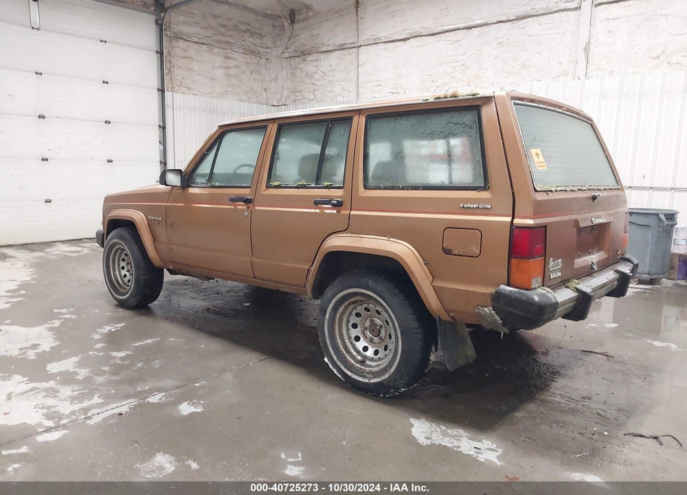 1985 JEEP CHEROKEE PIONEER VIN: 1JCUL7829FT070156