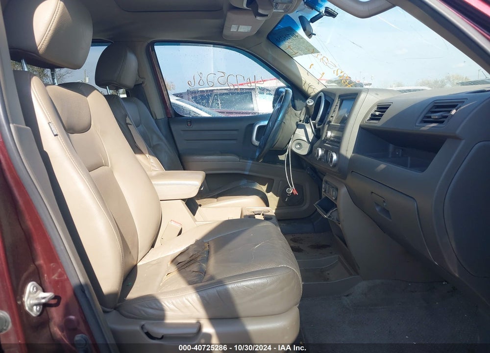 2007 HONDA RIDGELINE RTL VIN: 2HJYK16577H527718