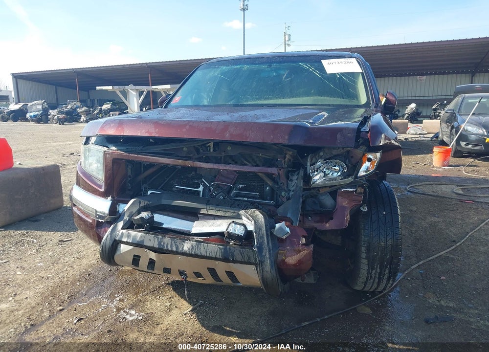 2007 HONDA RIDGELINE RTL VIN: 2HJYK16577H527718