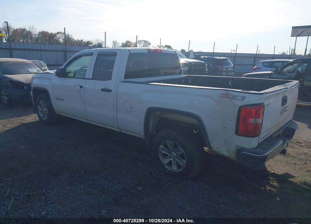 2015 GMC SIERRA 1500 VIN: 1GTR1TEC0FZ331917