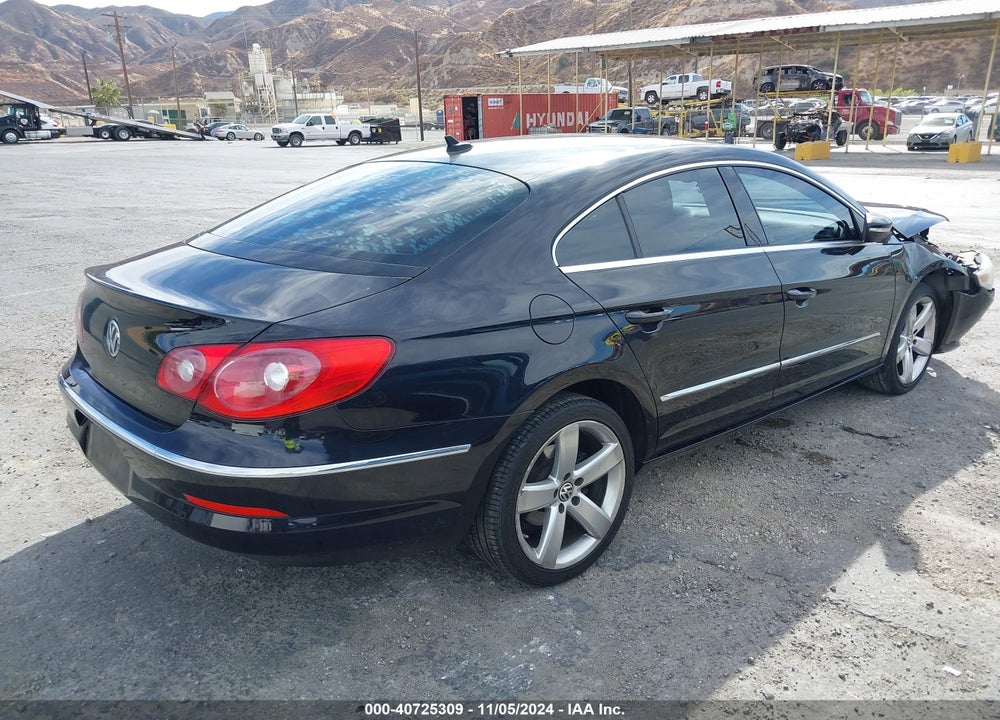 2012 VOLKSWAGEN CC VIN: WVWHP7AN2CE500864