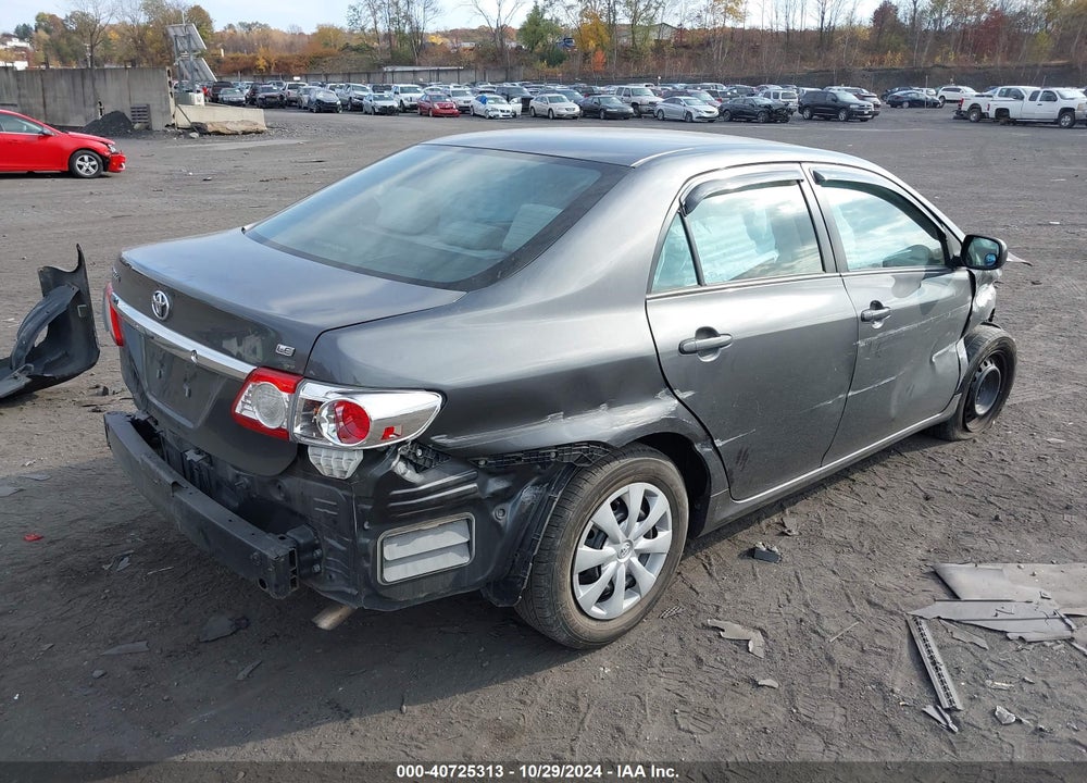 2011 TOYOTA COROLLA LE VIN: 2T1BU4EE4BC641704