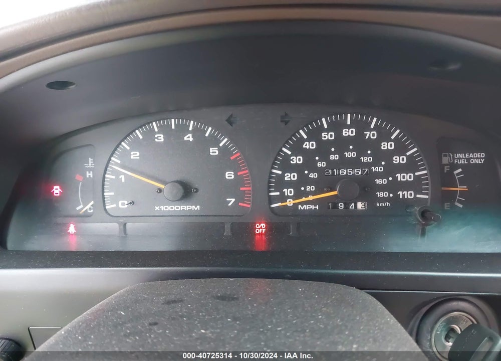 1997 TOYOTA 4RUNNER SR5 V6 VIN: JT3HN86R1V0125125