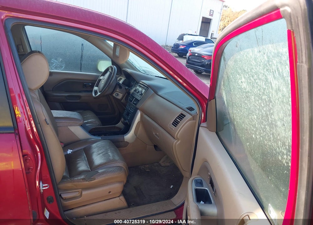 2006 HONDA PILOT EX-L VIN: 5FNYF18566B023087