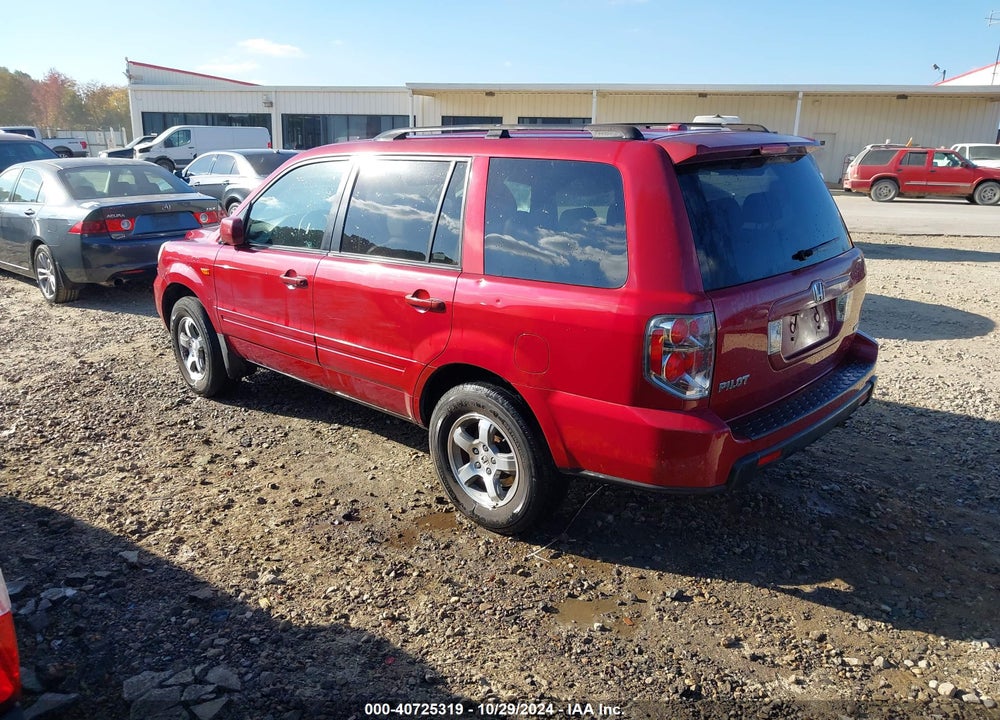 2006 HONDA PILOT EX-L VIN: 5FNYF18566B023087