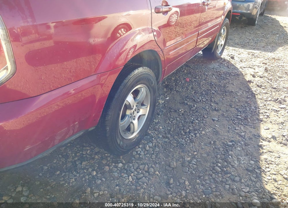 2006 HONDA PILOT EX-L VIN: 5FNYF18566B023087