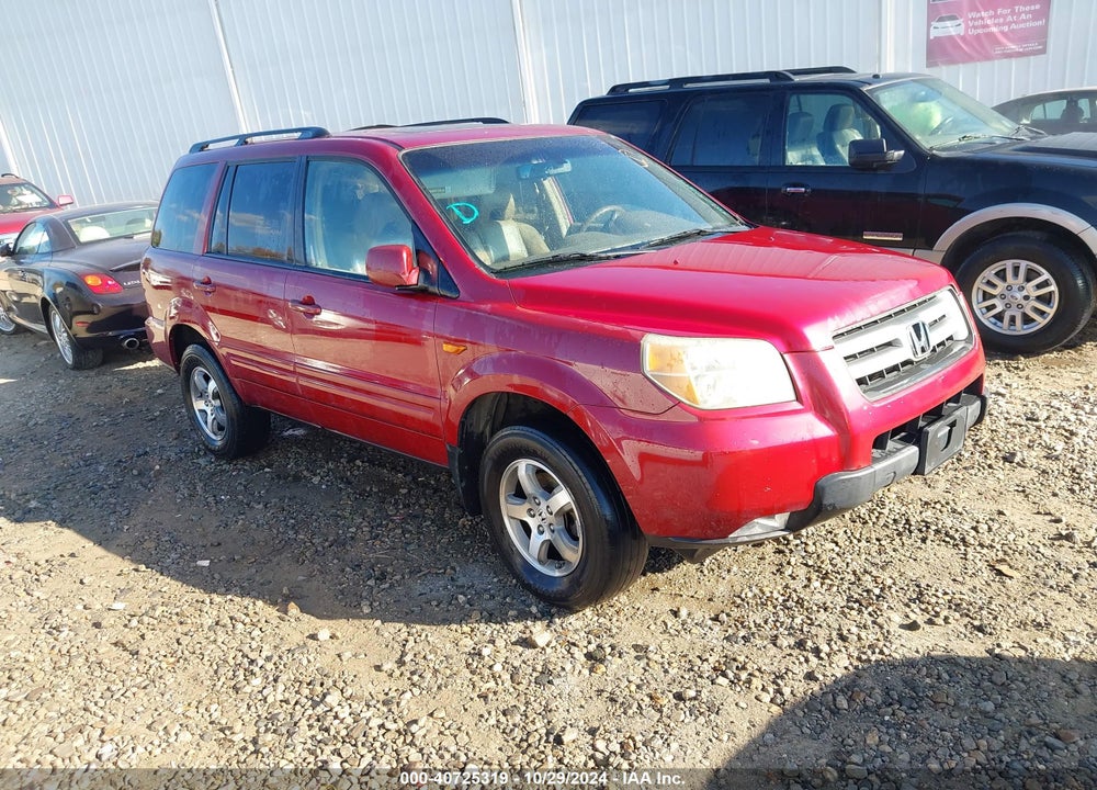 2006 HONDA PILOT EX-L VIN: 5FNYF18566B023087