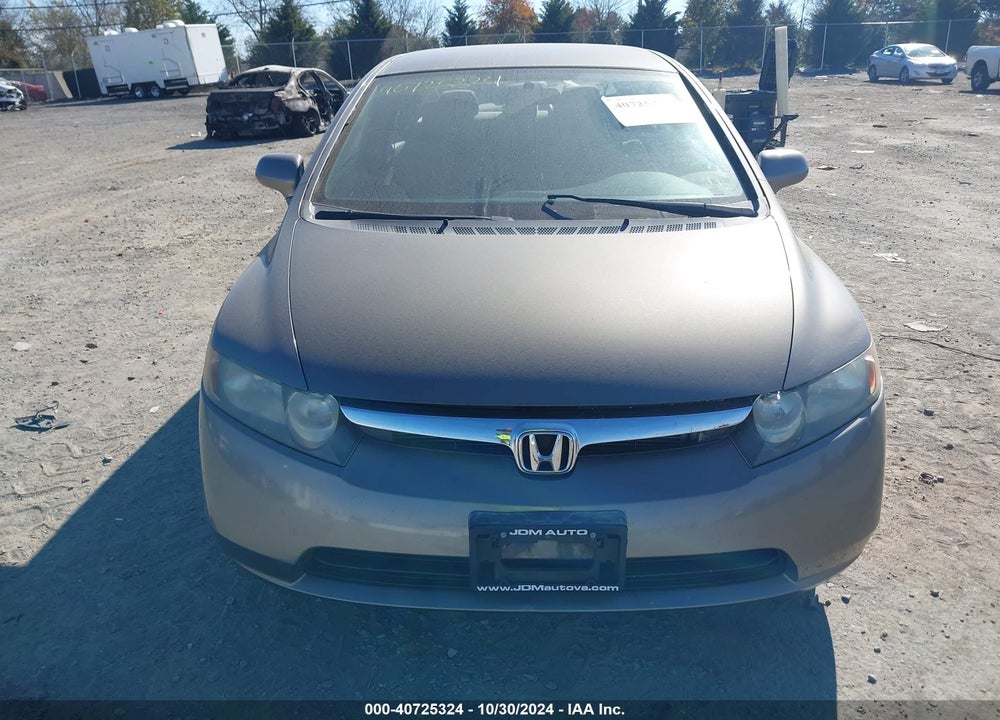 2008 HONDA CIVIC LX VIN: 1HGFA16598L066235