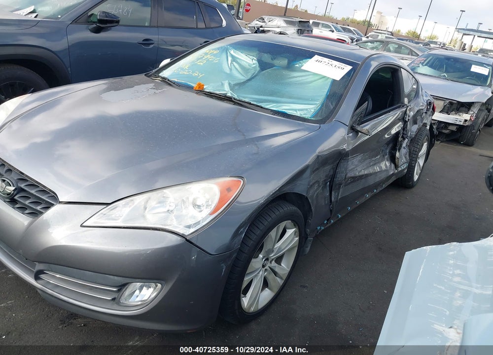 2012 HYUNDAI GENESIS 3.8 GRAND TOURING VIN: KMHHU6KH8CU074742